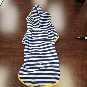 Pup Crew Rain Coat Sz M